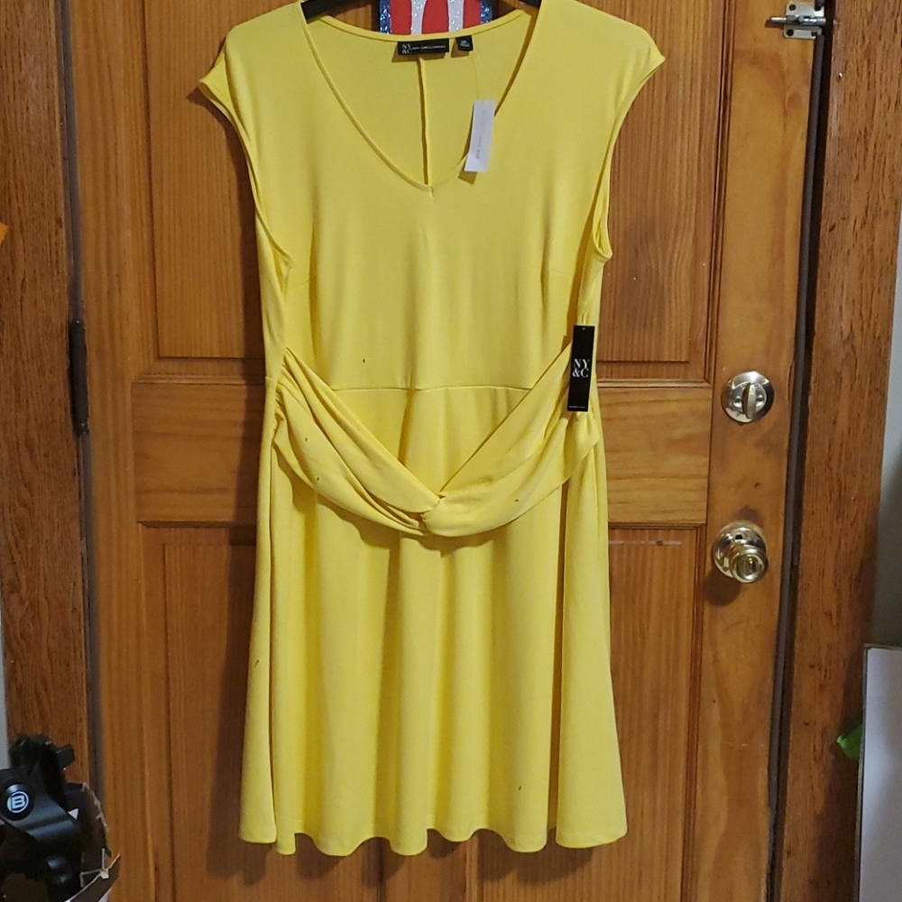 Yellow dress